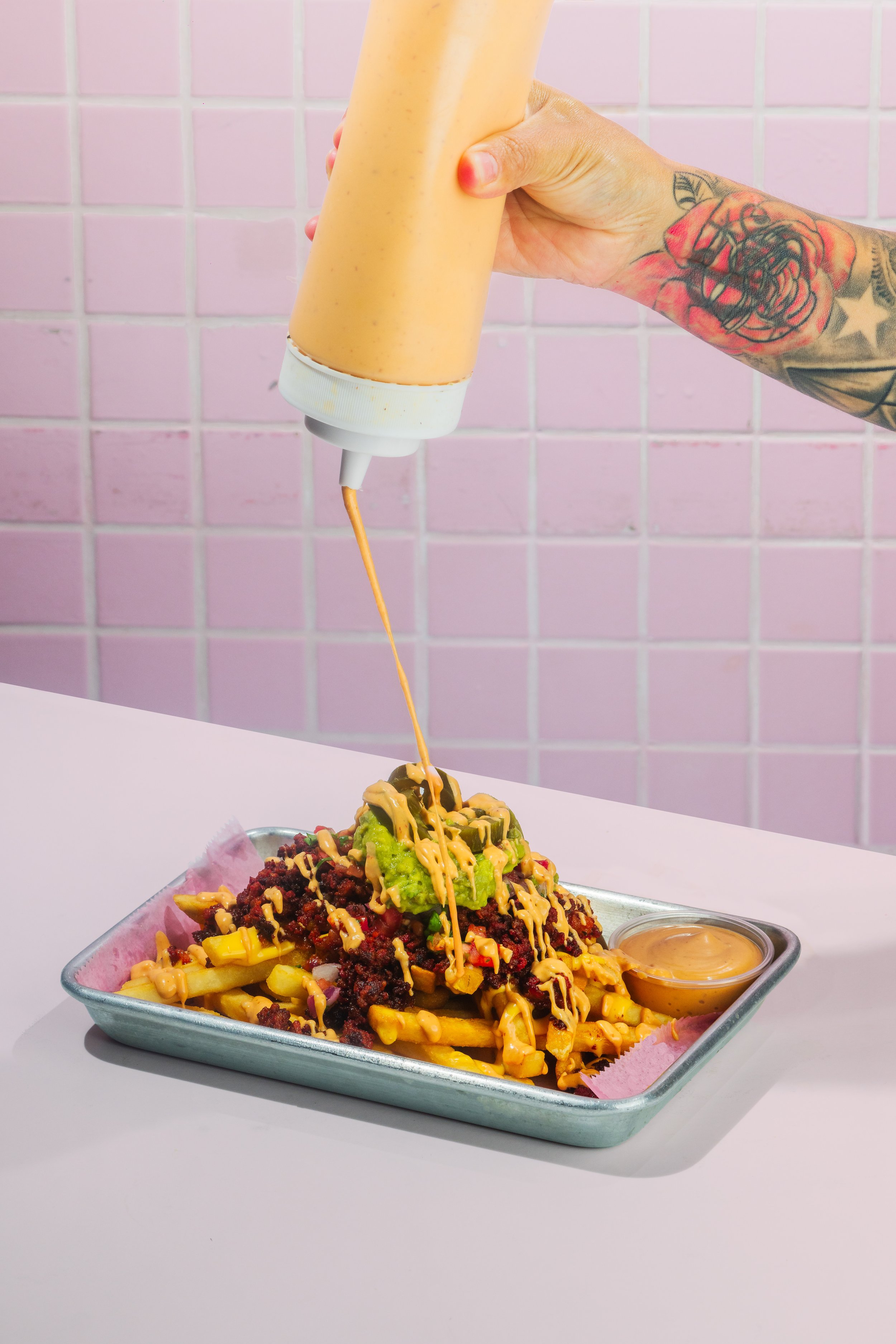 Photography taken for La Snackeria restaurant in Sunset Park Brooklyn New York. Shot by Kyran John, Food and Product Photographer based out of New York City. Under the brand of Foreign Kollective Media Group