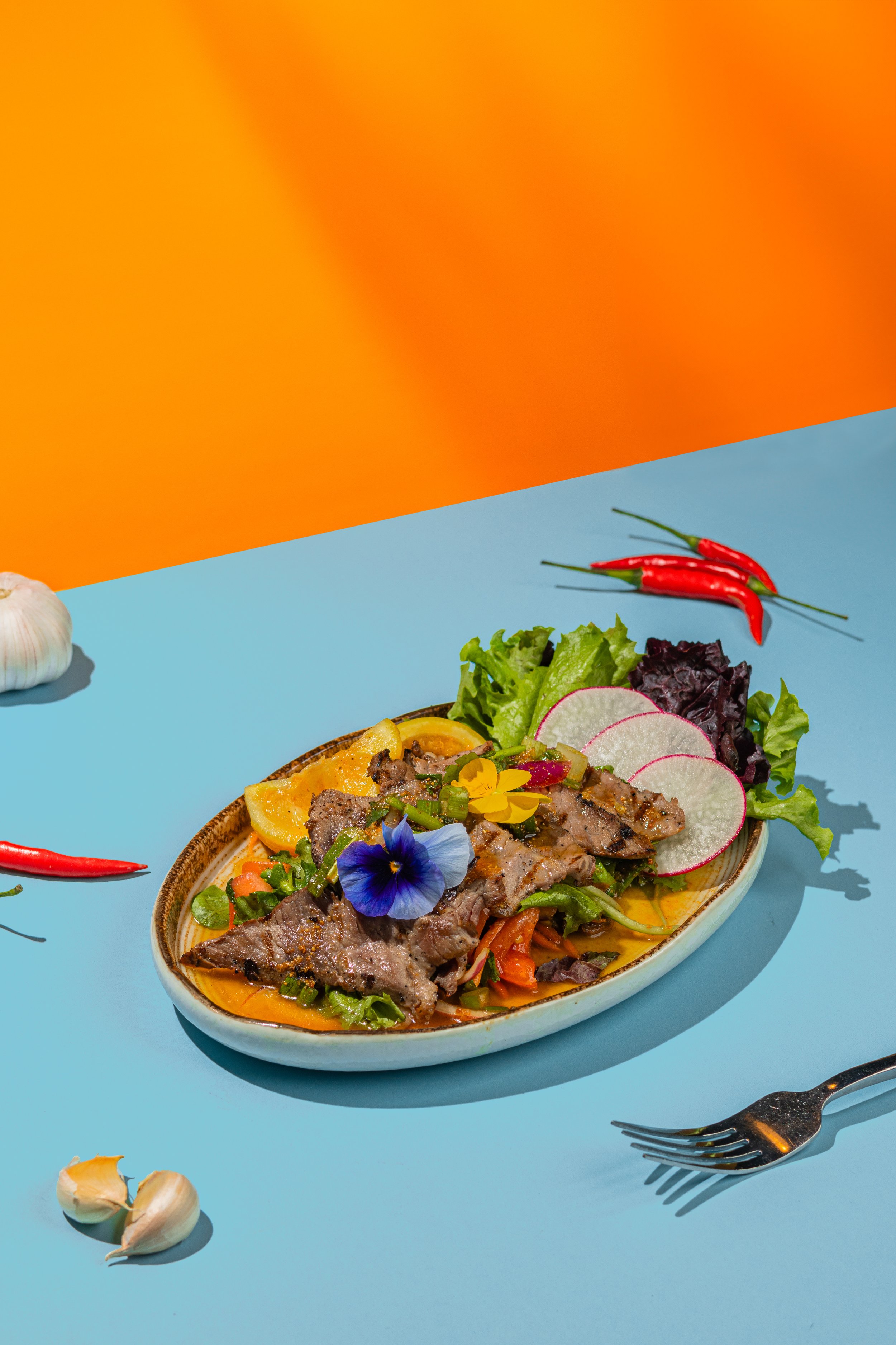 Social Media Photograph for Thai restaurant based in NYC Lemongrass located in Brooklyn New York.
Photographed by Food and Product Photographer Kyran John for Foreign Kollective Media Group. 